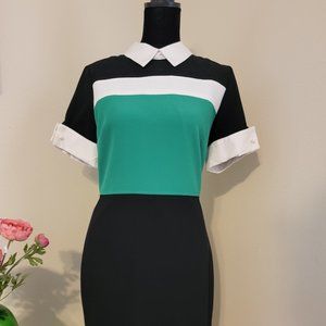Karl Lagerfeld Color Block Dress